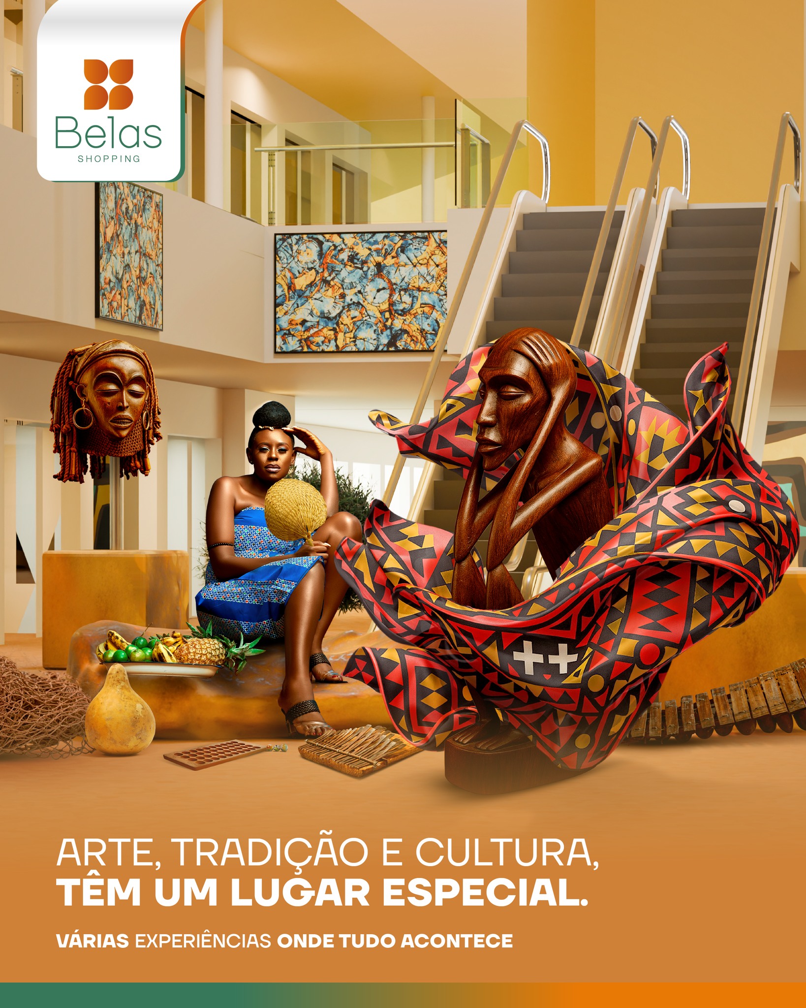 Mulher africana Belas